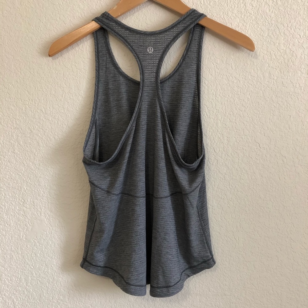 Lululemon Work out Tank heathered blue